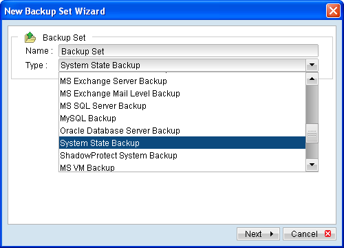 schedule server 2003 backup batch file